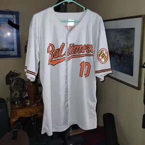 Baltimore Orioles Andrew Jones number 10 Jersey